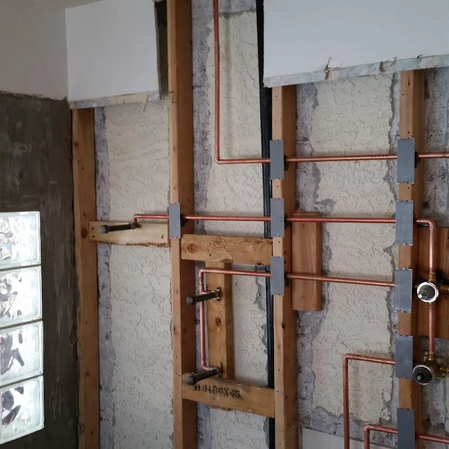 Copper pipe installation for Burst Pipe Repair in Newfane